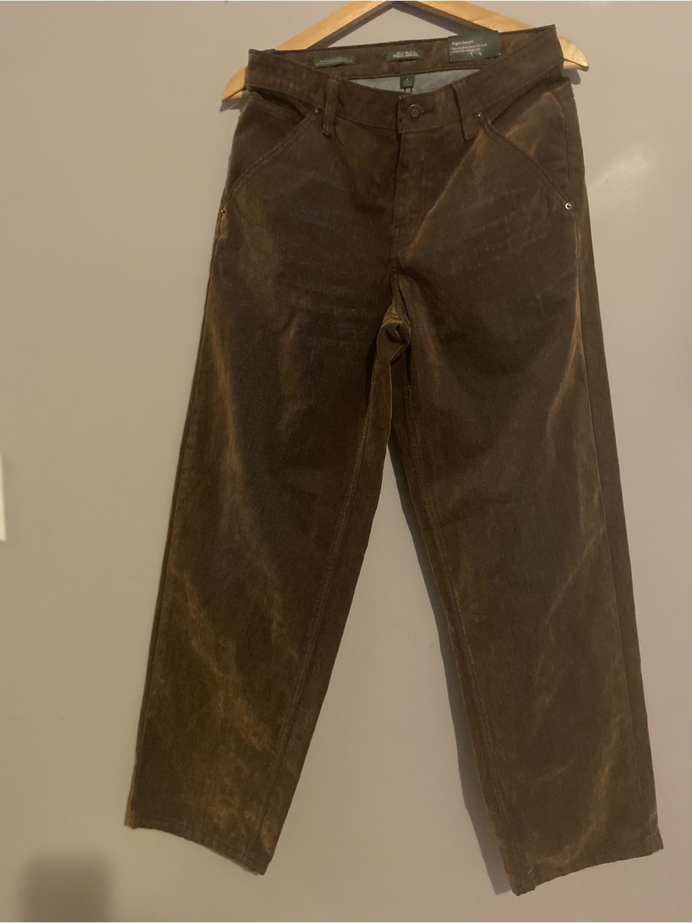 wild fable Brown Corduroy Men’s Pants - Straight Cut